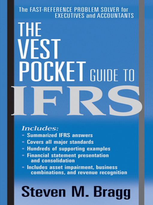 Cover image for The Vest Pocket Guide to IFRS